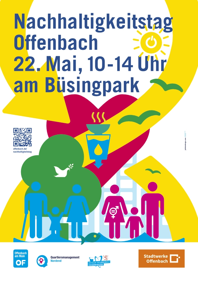 plakat/poster jahnkedesign lutz jahnke nachhaltigkeitstag offenbach