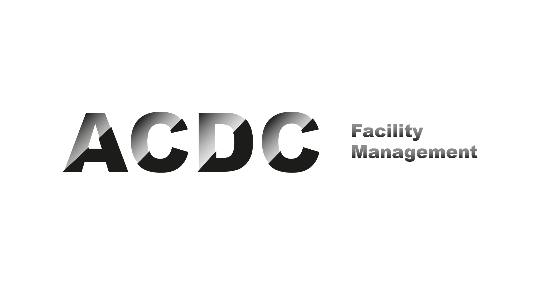 acdc facility management logo branding